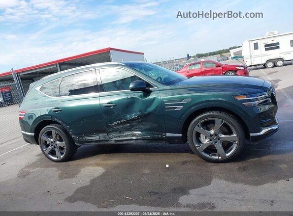 KMUHCESC7PU115046 2023 GENESIS GV80 Green Սալոնի հետևի տեսք