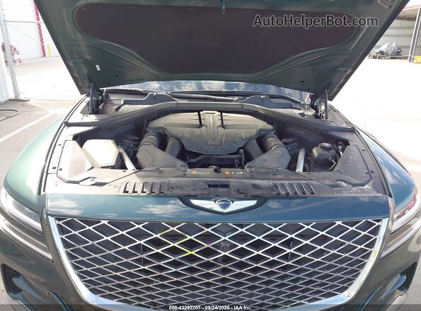 KMUHCESC7PU115046 2023 GENESIS GV80 Green Հետևի տեսք