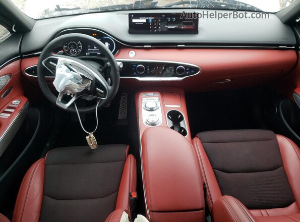 KMUMCDTC3NU015353 2022 GENESIS GV70 White 