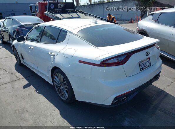 KNAE15LA2J6041245 2018 KIA STINGER White 