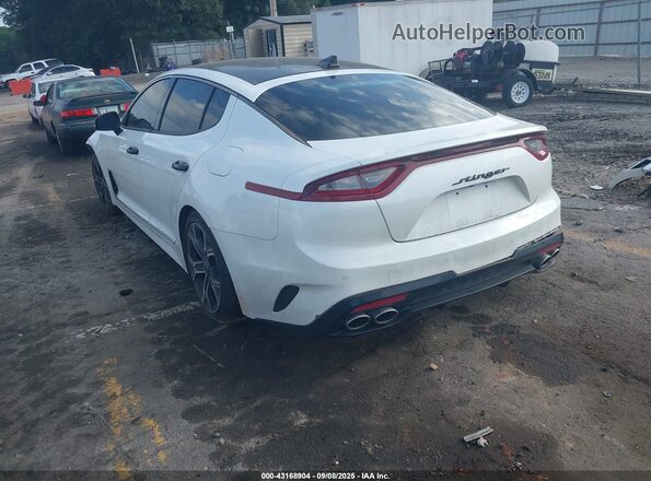 KNAE15LA2L6083062 2020 KIA STINGER White Հետևի ձախ