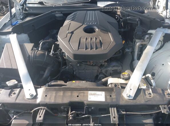 KNAE15LA2L6083062 2020 KIA STINGER White Հետևի տեսք