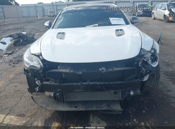 KNAE15LA2L6083062 2020 KIA STINGER White Սարքավորումների վահանակի տեսք
