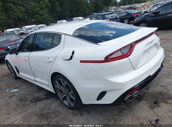 KNAE35LC0L6079667 2020 KIA STINGER White Հետևի ձախ