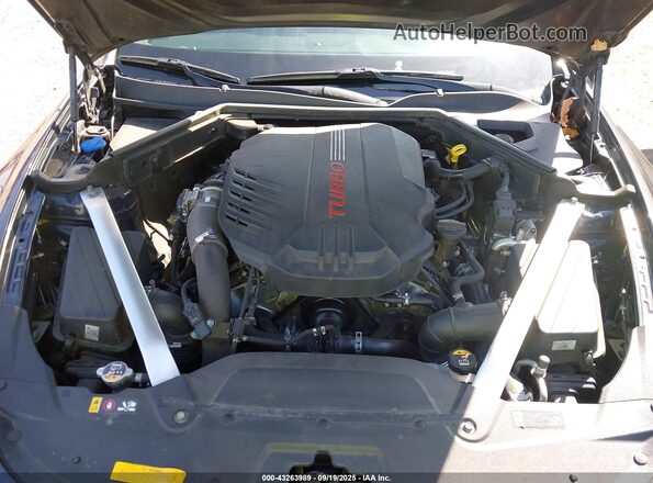 KNAE35LC2M6098108 2021 KIA STINGER Gray Vista trasera