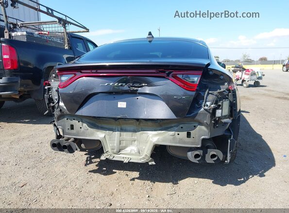 KNAE35LC2M6098108 2021 KIA STINGER Gray Vista frontal