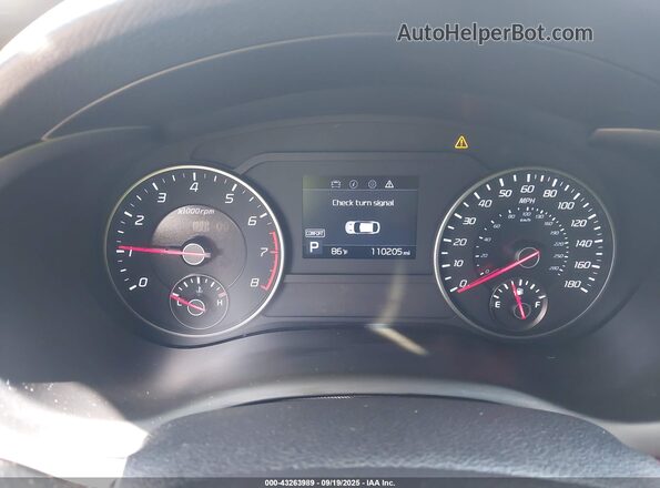 KNAE35LC2M6098108 2021 KIA STINGER Gray Vista de los asientos traseros