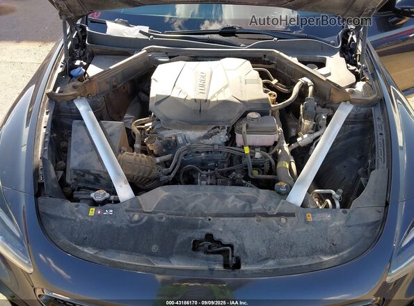 KNAE35LD9N6113729 2022 KIA STINGER Gray Widok z tyłu