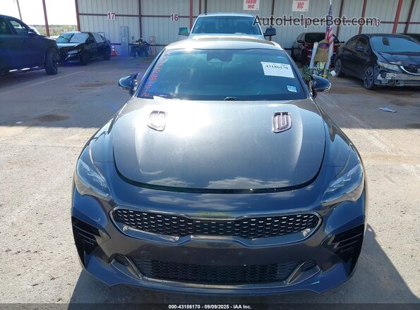KNAE35LD9N6113729 2022 KIA STINGER Gray Widok zestawu wskaźników