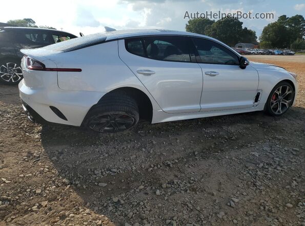 KNAE45LC5L6077460 2020 KIA STINGER White უკანა მარჯვენა