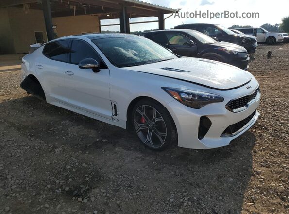KNAE45LC5L6077460 2020 KIA STINGER White წინა მარჯვენა