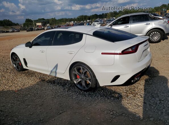 KNAE45LC5L6077460 2020 KIA STINGER White უკანა მარცხენა