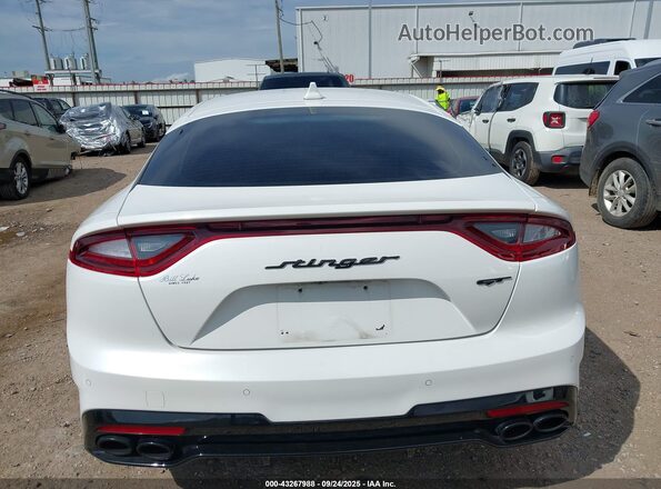 KNAE45LC6M6089750 2021 KIA STINGER White 