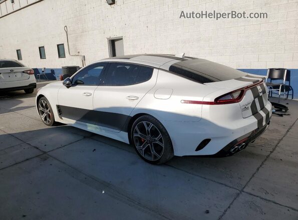 KNAE55LC1J6029965 2018 KIA STINGER Белый 