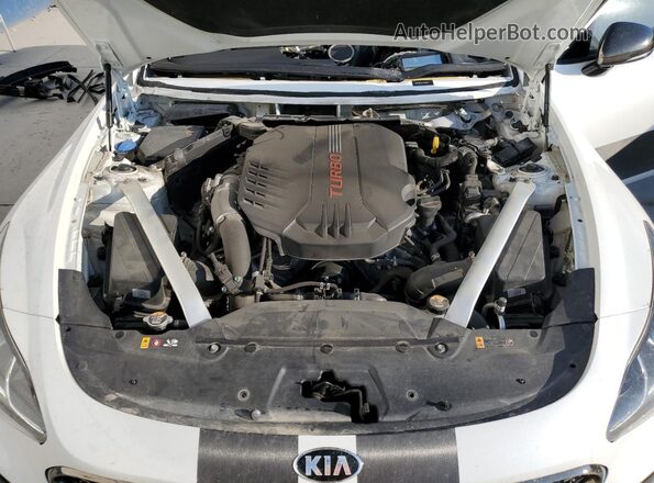KNAE55LC1J6029965 2018 KIA STINGER Белый 