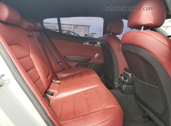 KNAE55LC4L6079634 2020 KIA STINGER Gray Вид задніх сидінь