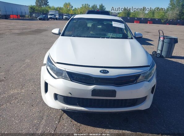 KNAGT4LC8H5005137 2017 KIA OPTIMA HYBRID White 