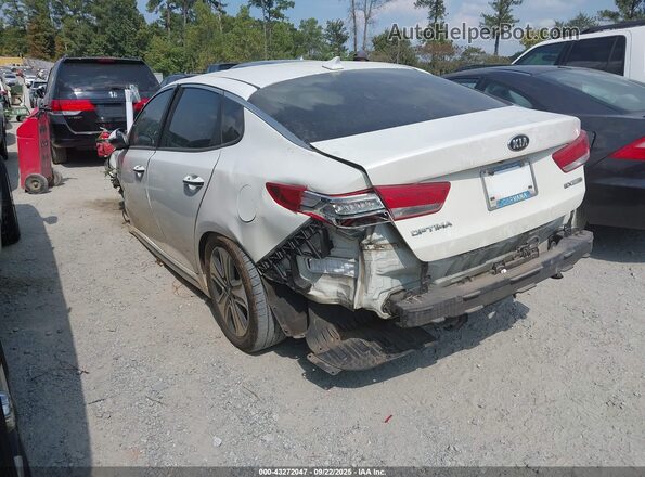 KNAGV4LD2H5010143 2017 KIA OPTIMA PLUG-IN HYBRID White Tył lewy