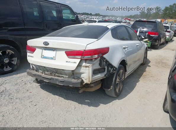 KNAGV4LD2H5010143 2017 KIA OPTIMA PLUG-IN HYBRID White Tył prawy
