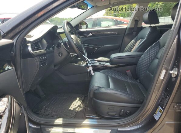 KNALC4J16J5097404 2018 KIA CADENZA Gray Սալոնի դիմացի տեսք