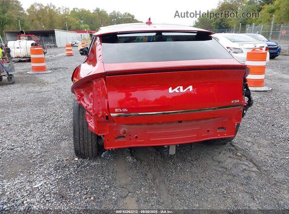 KNDC5DLE1P5126863 2023 KIA EV6 Red Widok z przodu