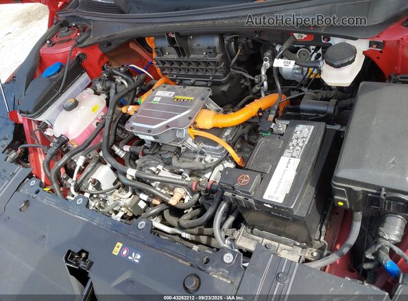 KNDC5DLE1P5126863 2023 KIA EV6 Red Widok z tyłu