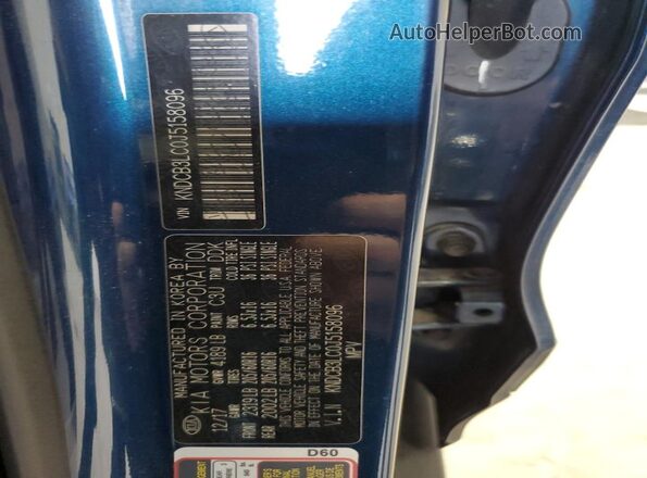 KNDCB3LC0J5158096 2018 KIA NIRO Blue 