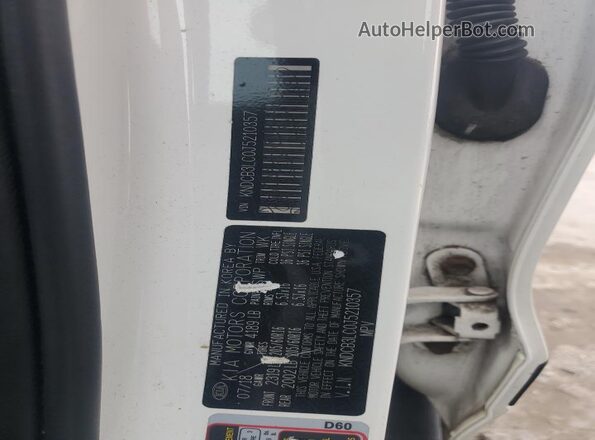 KNDCB3LC0J5210357 2018 KIA NIRO Белый 
