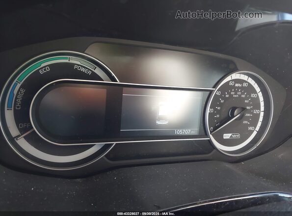KNDCB3LC0L5399725 2020 KIA NIRO Silver Вид задніх сидінь