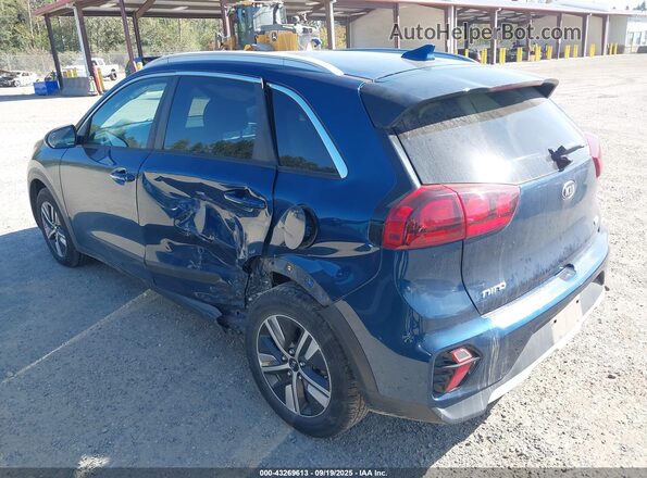 KNDCB3LC1L5435129 2020 KIA NIRO Blue Հետևի ձախ