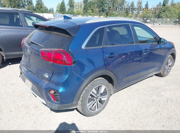 KNDCB3LC1L5435129 2020 KIA NIRO Blue Հետևի աջ