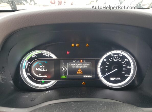 KNDCB3LC2J5114682 2018 KIA NIRO Gray 