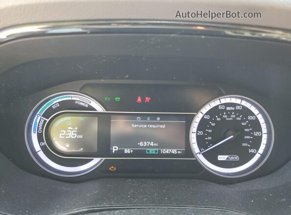 KNDCB3LC2L5397765 2020 KIA NIRO Blue 