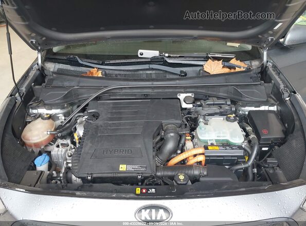 KNDCB3LC3H5051473 2017 KIA NIRO Серый Вид сзади