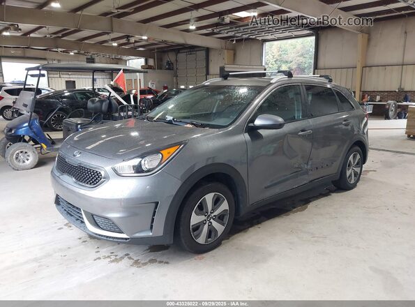 KNDCB3LC3H5051473 2017 KIA NIRO Серый Передняя левая четверть