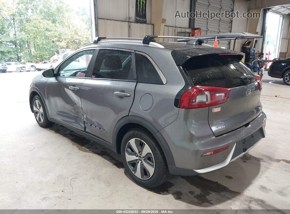 KNDCB3LC3H5051473 2017 KIA NIRO Серый Задняя левая четверть