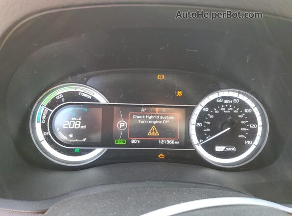 KNDCB3LC4J5179436 2018 KIA NIRO White 