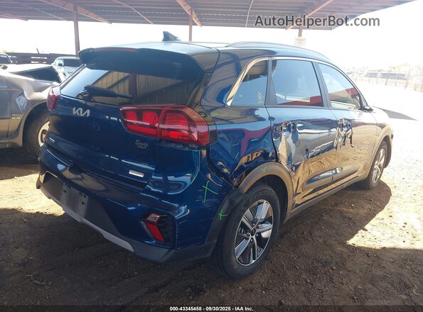 KNDCB3LC4N5535034 2022 KIA NIRO Blue Rear right