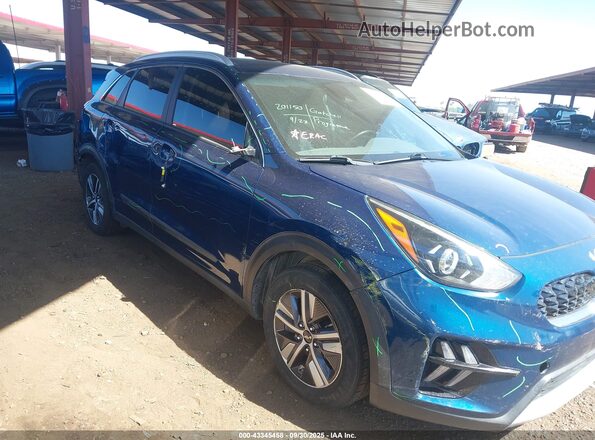 KNDCB3LC4N5535034 2022 KIA NIRO Blue Front view