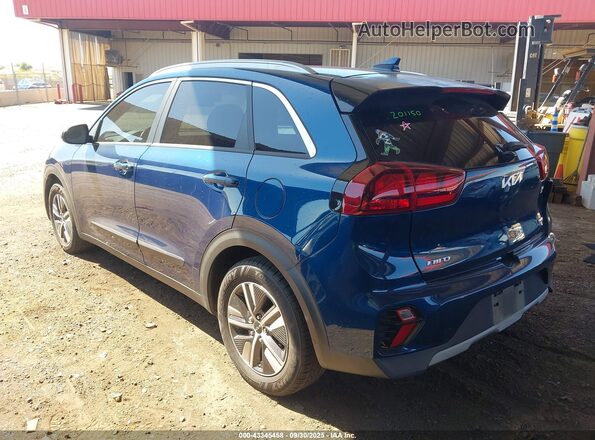 KNDCB3LC4N5535034 2022 KIA NIRO Blue Rear left