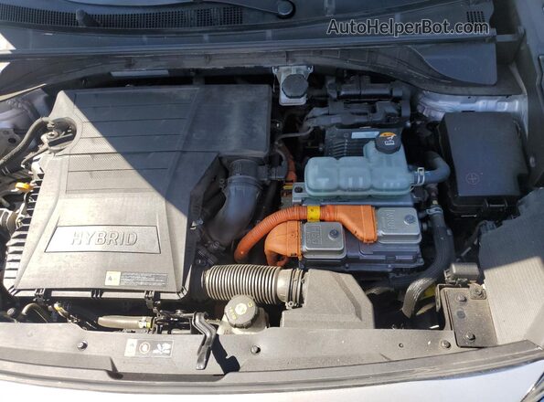 KNDCB3LC5L5396478 2020 KIA NIRO Gray Սալոնի հետևի տեսք