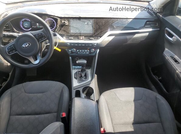 KNDCB3LC5L5396478 2020 KIA NIRO Gray Առջևի վահանակի տեսք
