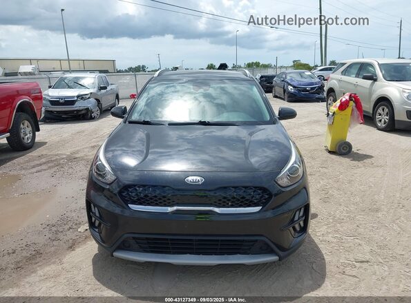 KNDCB3LC6M5468404 2021 KIA NIRO Black Սարքավորումների վահանակի տեսք
