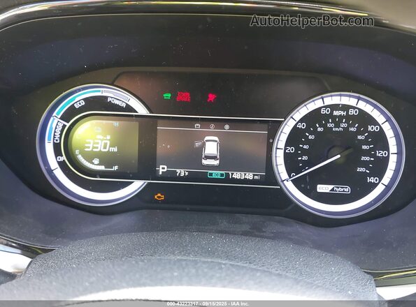 KNDCB3LC9L5368781 2020 KIA NIRO White Հետևի նստատեղերի տեսք