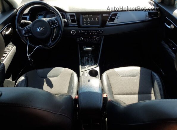 KNDCC3LC7K5265855 2019 KIA NIRO Blue Առջևի վահանակի տեսք