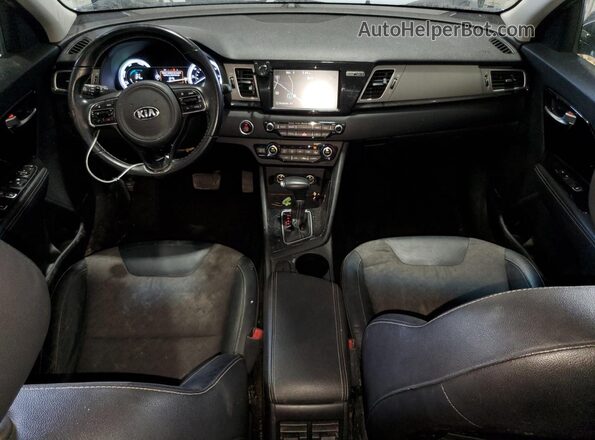 KNDCC3LC8K5222268 2019 KIA NIRO Charcoal წინა პანელის ხედი