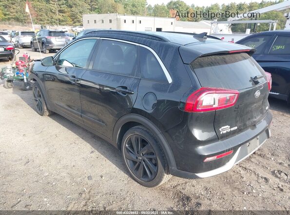 KNDCC3LC9K5252363 2019 KIA NIRO Black უკანა მარცხენა