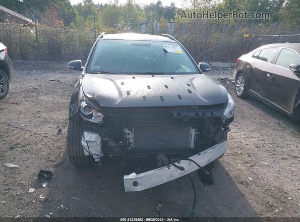KNDCC3LC9K5252363 2019 KIA NIRO Black უკანა სალონის ხედი