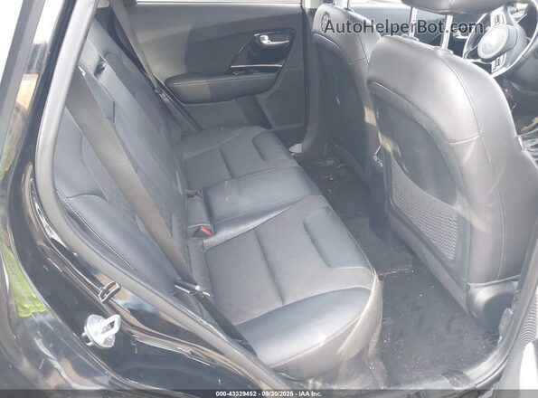 KNDCC3LC9K5252363 2019 KIA NIRO Black VIN კოდის სტიკერის ხედი