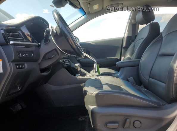 KNDCC3LD9L5364591 2020 KIA NIRO Charcoal Vista interior delantera